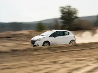 Peugeot 208 Rally2 RallyZone na szutrze