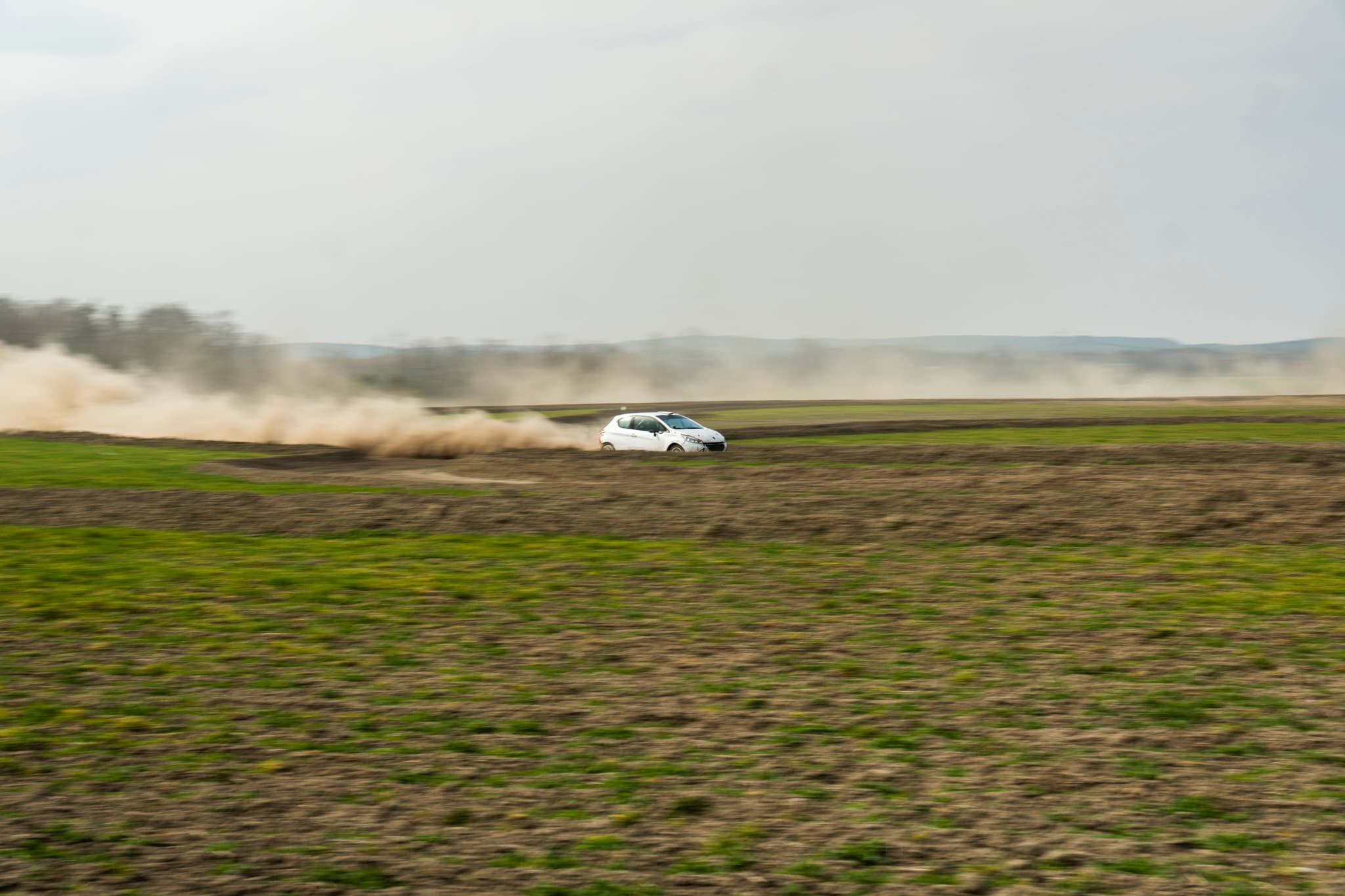 Rajdowy Peugeot 208 Rally2 RallyZone na szutrze