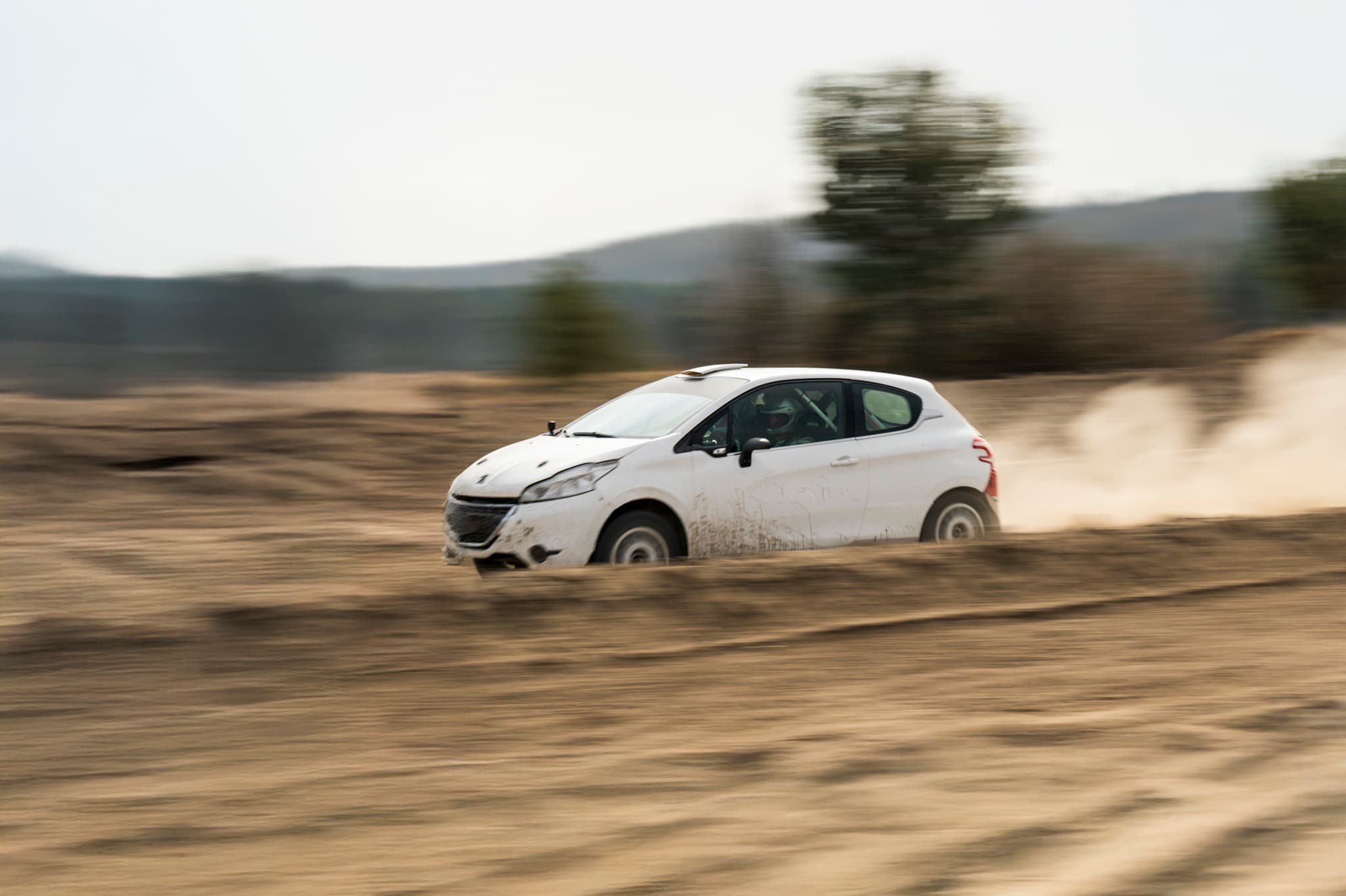 Peugeot 208 Rally2 RallyZone na szutrze
